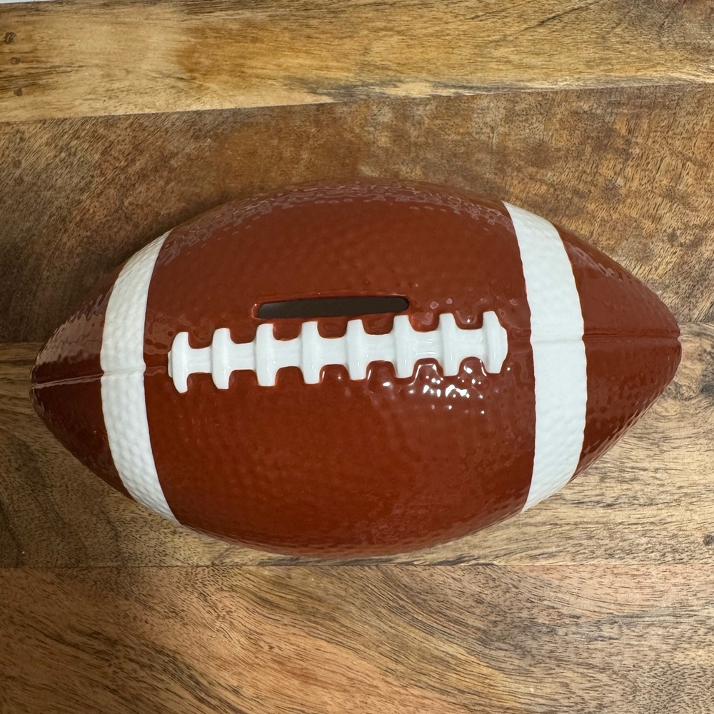Tiffany&Co. Football Piggy Bank